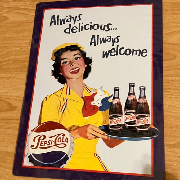 “Always delicious.. Always welcome” Sign - Picture 1 of 1